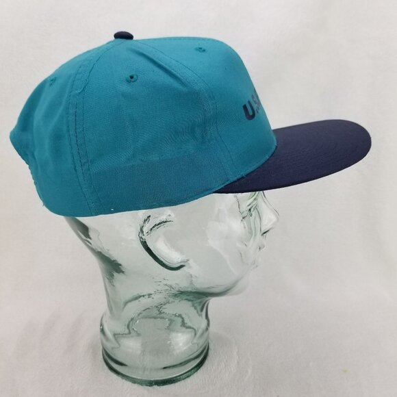 ✅VTG U.S. Filter Snapback Hat Teal Blue Baseball Cap Lite Pro OSFA Industrial - Picture 5 of 7